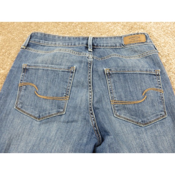 Levis High Rise Ankle Skinny Womens Jeans Size 6 Waist 28 Inseam 24 1/2 Cut Off - Picture 5 of 5